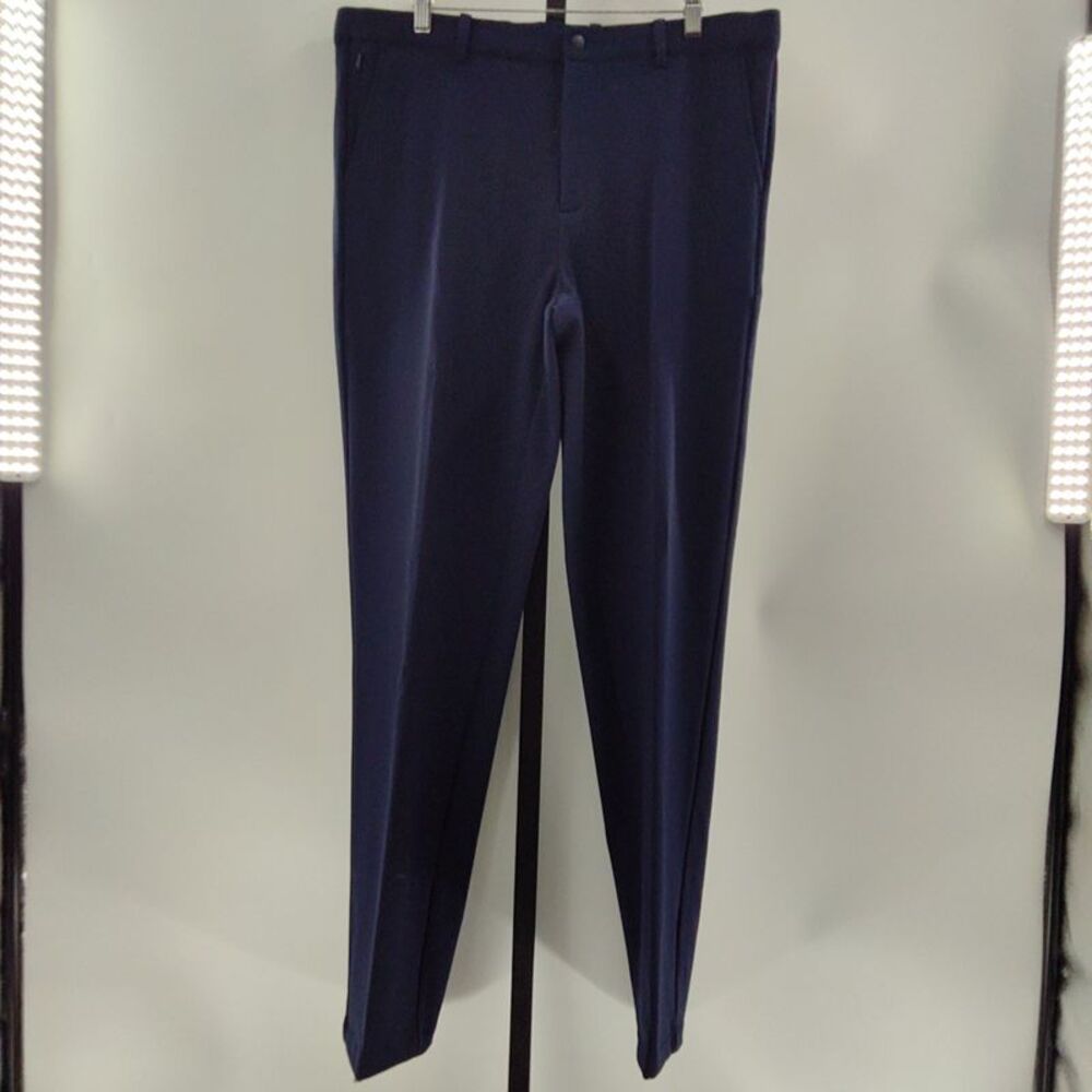 Quince Men Ultra-Stretch 24/7 Smart Chinos Athletic Navy Pants 33X34